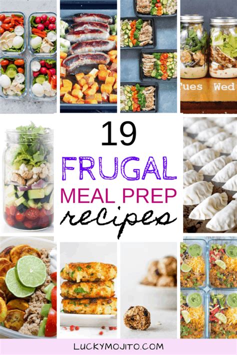 19 Meal Prep Recipes on a Budget (SAVE TIME &amp; MONEY! $$$$) | Lucky Mojito