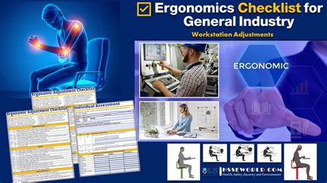 Free Ergonomics Checklist for General Industry HSSE WORLD