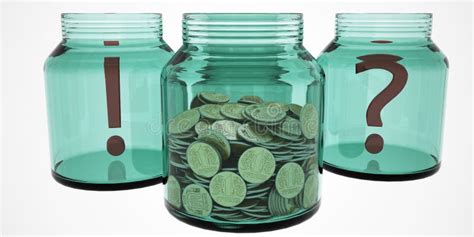 Savings money jar stock illustration. Illustration of container - 84402816