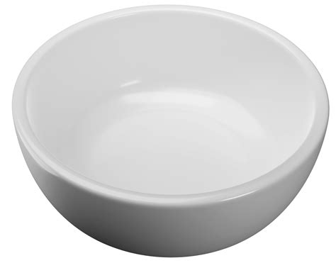 Empty white bowl on white background 19019762 PNG