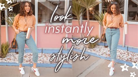 12 EASY STYLING TIPS TO LOOK INSTANTLY MORE STYLISH ♡ - YouTube