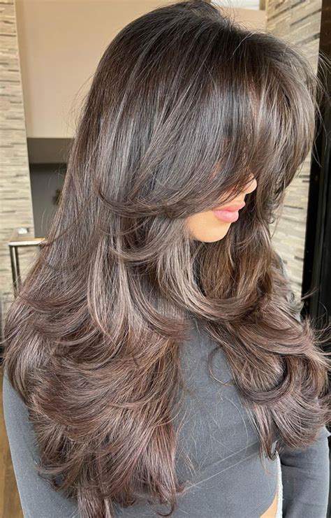 Shoulder Length Haircuts With Curtain Bangs And Layers - Infoupdate.org