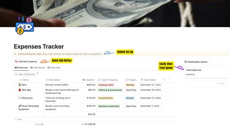 Expenses Tracker: Keep Up With Your Spending