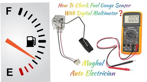How To Check Fuel Guage Level Sensor With Digital Multimeter Good Or Bad ️Method Apply All Brand ...