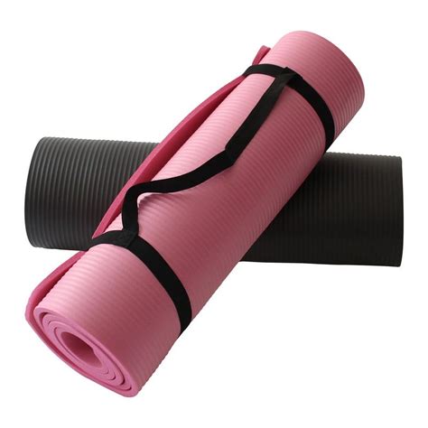 Thick And Durable Yoga Mat Two Pack Anti-Skid Sports Fitness Mat Anti ...