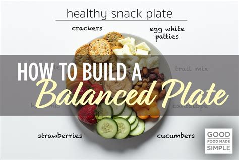 9 Ways To Make A Balanced Plate - Good Food Made Simple