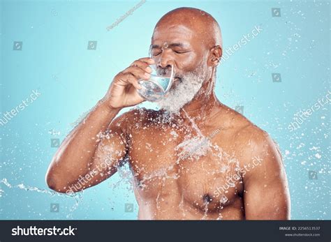 Man Drinks Hydration