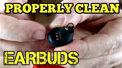 How To Clean Your Wireless Earbuds - YouTube