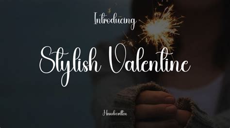 Stylish Valentine Font : Download Free for Desktop &amp; Webfont