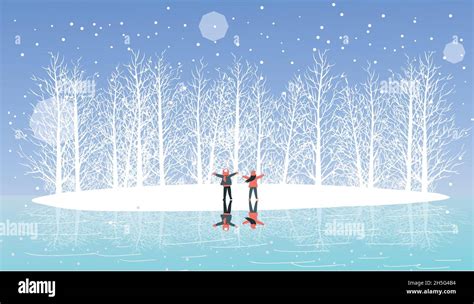 Man woman on small Stock Vector Images - Alamy