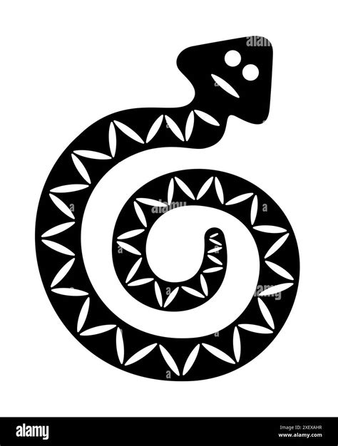 Pre columbian symbol Black and White Stock Photos & Images - Alamy