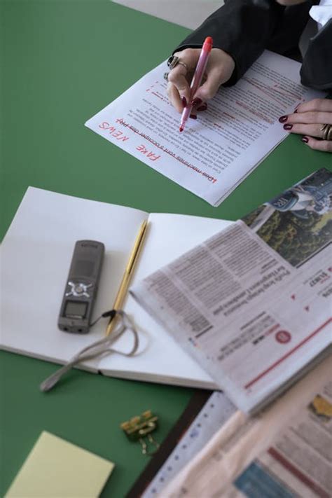 A Person Editing the Documents · Free Stock Photo