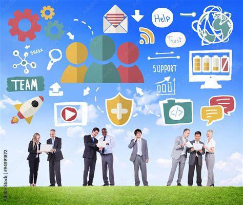 Team Support Care Help Trust Collaboration Concept Stock Photo | Adobe ...