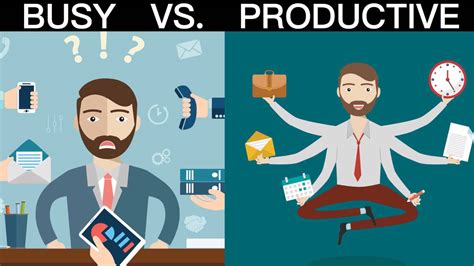 11 Major Differences Between Busy vs Productive People