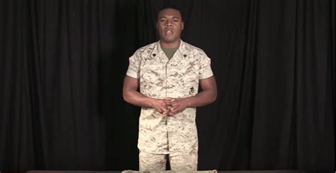 (VIDEO) How to roll your sleeves to both comply with Marine Corps regulations and show off your ...