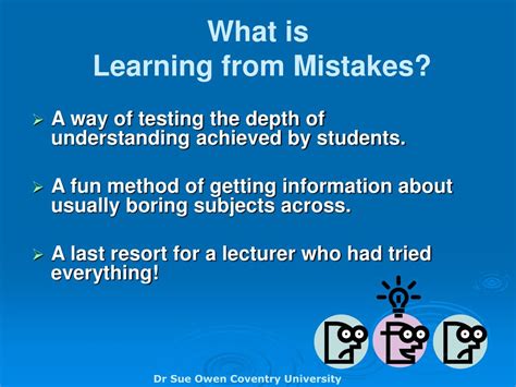 PPT - Learning from Mistakes PowerPoint Presentation, free download ...