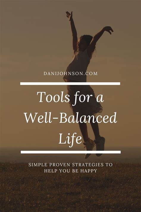 A Well-Balanced Life is a Healthy Life | Life balance, Life, Healthy life