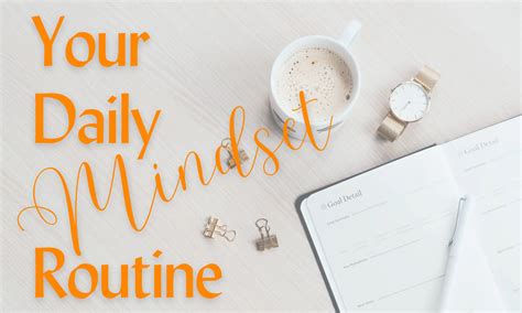Your Daily Mindset Routine - Career ACTivate