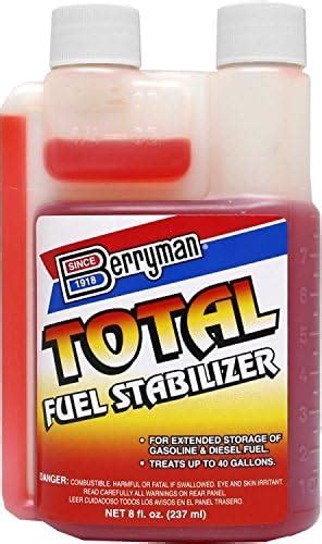 Amazon.com: Berryman Total Fuel Stabilizer Measure and Pour Bottle : Automotive