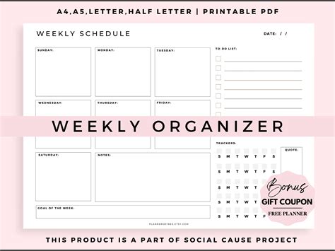 Free printable weekly planner for work, Download Free printable weekly ...