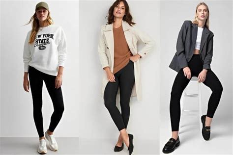 How to Style Black Leggings