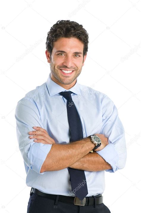 Smiling business man Stock Photo by ©ridofranz 12765264