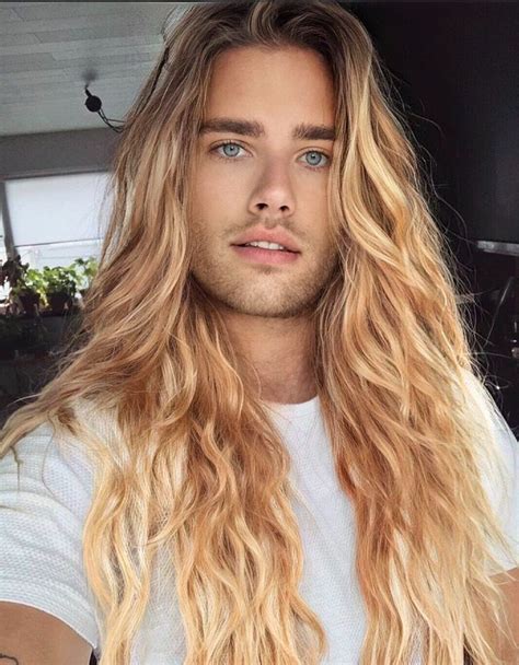 man long blond hair - Google Search in 2022 | Long hair styles men ...