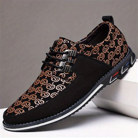 GZHOUFDXINX Solid and Versatile Lace-up Derby Shoes - Comfortable ...