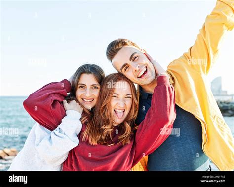 Group male friends laughing hi-res stock photography and images - Alamy