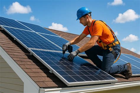 Residential Solar Panel Installation Efficiency