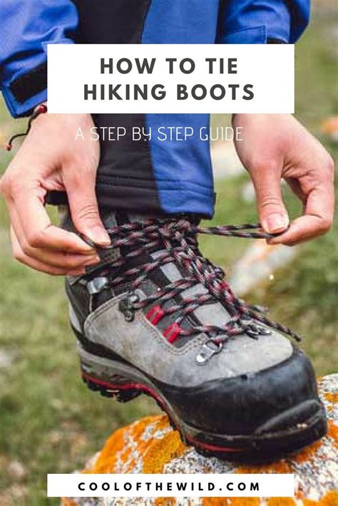 How to Tie Hiking Boots for the Perfect Fit Every Time | Hiking boots ...