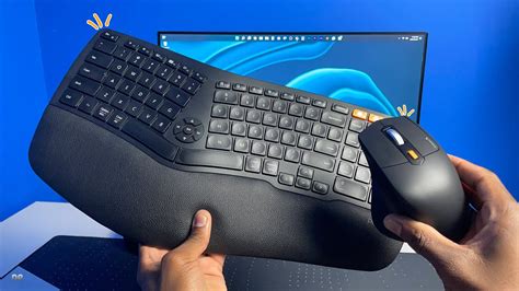 Ergonomic Keyboard And Mouse