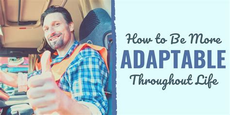 How to Be More Adaptable Throughout Life