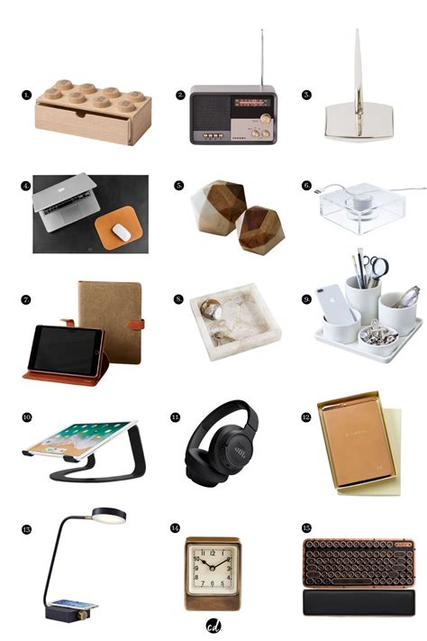 15 Stylish Office Desk Accessories For Him He'll Love
