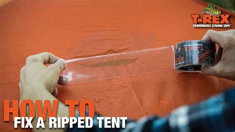How to Fix a Ripped Tent - YouTube