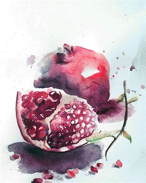 Fruits and Vegetables (watercolor) on Behance