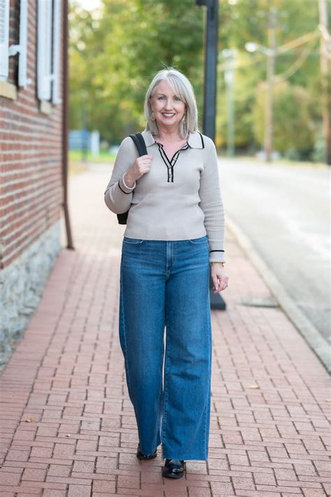 Styling a Modern Polo Shirt 3 Ways for Fall - Dressed for My Day