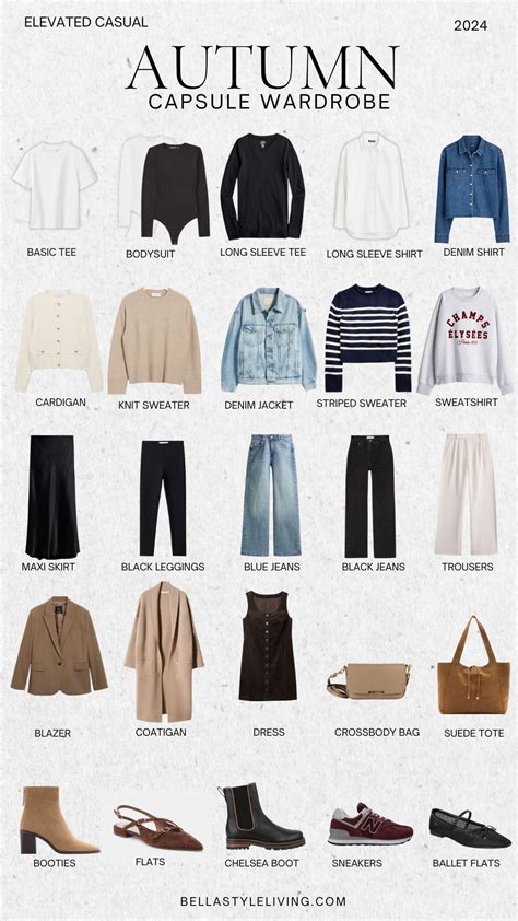 25 classic fall capsule wardrobe essentials to wear now – Artofit
