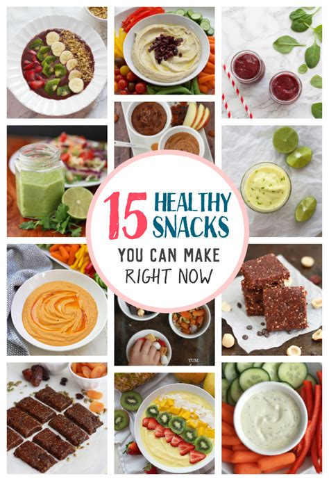 15 Healthy Snacks You Can Make Right Now - One Lovely Life