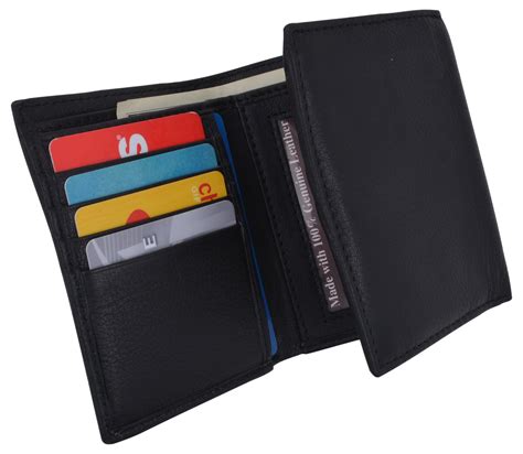 Which slim wallet for men balances RFID security with quick card access?
