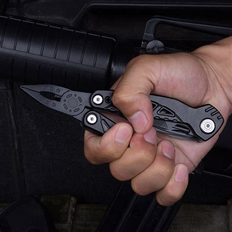 Tactical Multi-functional Folding Combination EDC Knife Tool for Survi ...