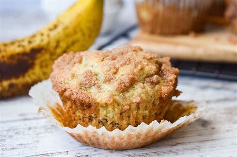 Banana Crumb Muffins • Dance Around the Kitchen