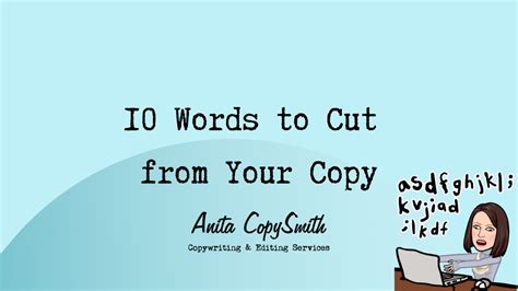 10 Words to Cut from Your Copy