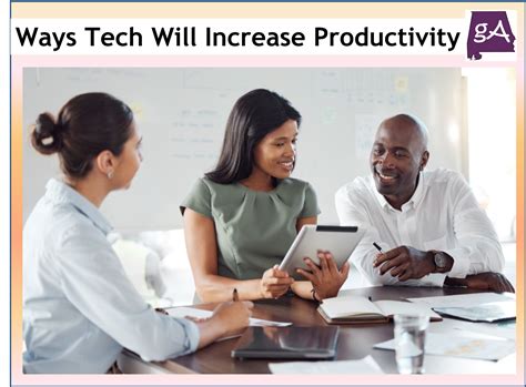 5 Ways Technology Will Increase Productivity