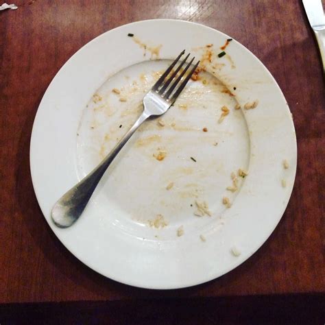 Scraped, Splattered — But Silent No More. Finally, The Dinner Plate ...