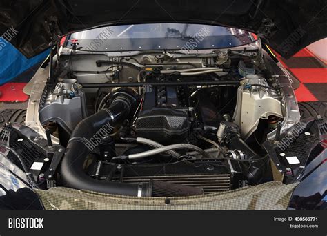 Sports Car Engine Image &amp; Photo (Free Trial) | Bigstock