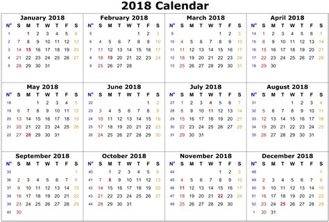 2018 Calendar PNG Transparent Images | PNG All