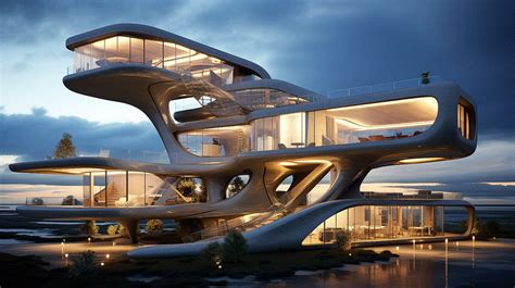 Modern architecture Midjourney style | Andrei Kovalev's Midlibrary