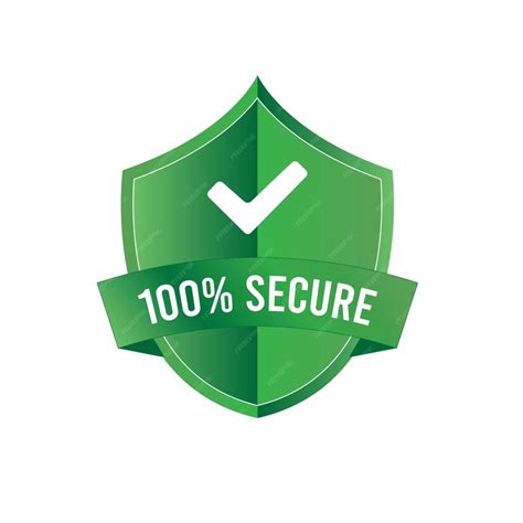 Premium Vector | 100 secure logo, secure badge design, secure vector ...
