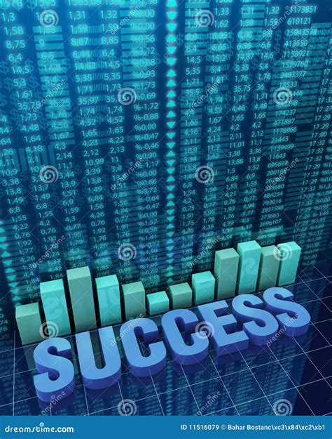 Financial Success stock illustration. Illustration of city - 11516079